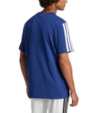 ADIDAS 3 STRIPES Baumwoll-T-Shirt Blau - Herren-T-Shirts - 2