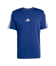 ADIDAS 3 STRIPES Baumwoll-T-Shirt Blau - Herren-T-Shirts - 3