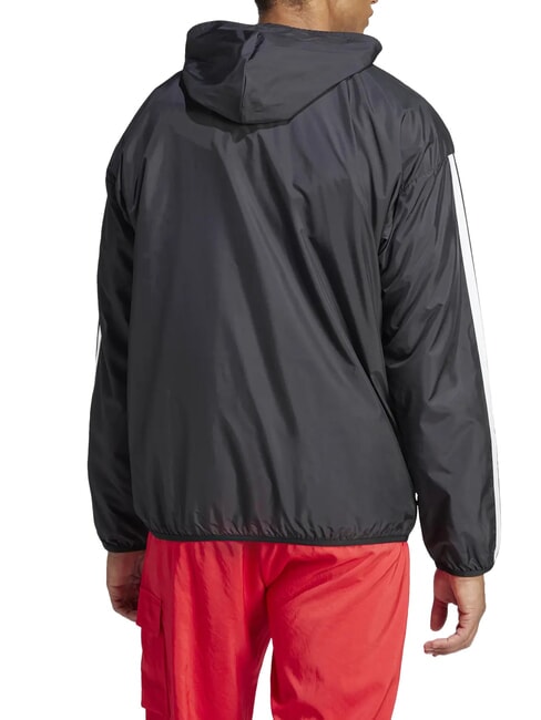3 STRIPES Sportjacke mit Kapuze Schwarz - Herrenjacken