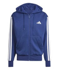 ADIDAS 3 STRIPES Trainingsanzug-Sweatshirt Blau - Sweatshirts Herren - 3