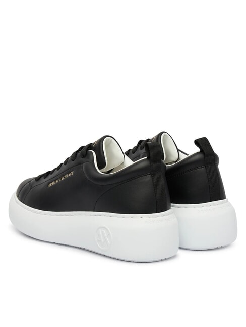 SUPER Ledersneakers Schwarz - Damenschuhe