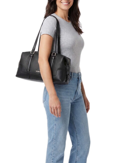 TEDDI Schultertasche, Leder Schwarz - Damentaschen