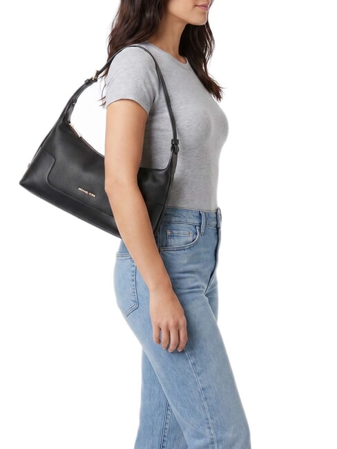 TEDDI Schultertasche, Leder Schwarz - Damentaschen