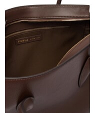 FURLA AMBRA Schultertasche, Leder Schokolade - Damentaschen - 5