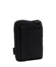 GUESS BOSTON Flache Tasche dunkles Schwarz - Umh&auml;ngetaschen Herren - 3