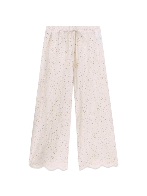 CELESTE Sangallo-Hosen blasse Perle - Damenhosen