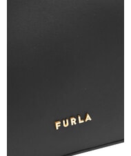 FURLA DIAMANTE Schultertasche, Leder Schwarz - Damentaschen - 5