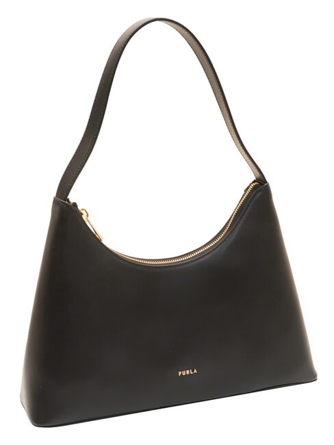 DIAMANTE Schultertasche, Leder Schwarz - Damentaschen