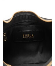 FURLA DIAMANTE Schultertasche, Leder Schwarz - Damentaschen - 5