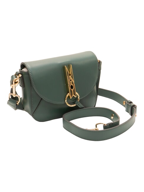 PINNED LOVE Mini-Handtasche mit Schulterriemen Gr&uuml;n - Damentaschen