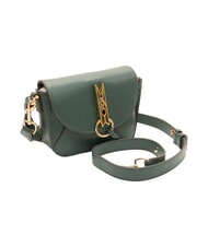 LOVE MOSCHINO PINNED LOVE Mini-Handtasche mit Schulterriemen Gr&uuml;n - Damentaschen - 2