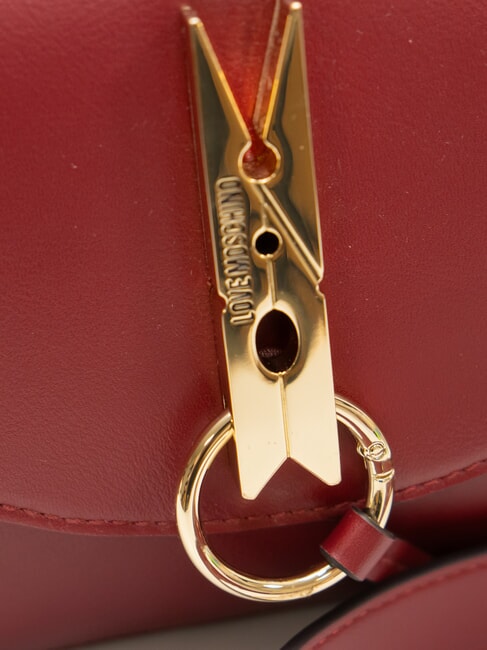 PINNED LOVE Mini-Handtasche mit Schulterriemen Wein - Damentaschen