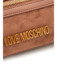 LOVE MOSCHINO SIGNATURE ZIP Schultertasche, verstellbar Kamel2 - Damentaschen - 3