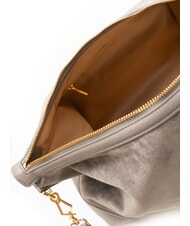 LOVE MOSCHINO SIGNATURE ZIP Schultertasche, verstellbar grau/grau - Damentaschen - 5