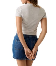 GUESS JEANS I LOVE GJ Baumwoll-T-Shirt gj lt grey heather - T-Shirts und Tops f&uuml;r Damen - 2