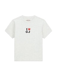 GUESS JEANS I LOVE GJ Baumwoll-T-Shirt gj lt grey heather - T-Shirts und Tops f&uuml;r Damen - 3