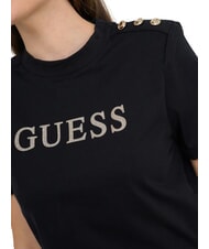 GUESS MARINA Baumwoll-T-Shirt jetbla - T-Shirts und Tops f&uuml;r Damen - 3