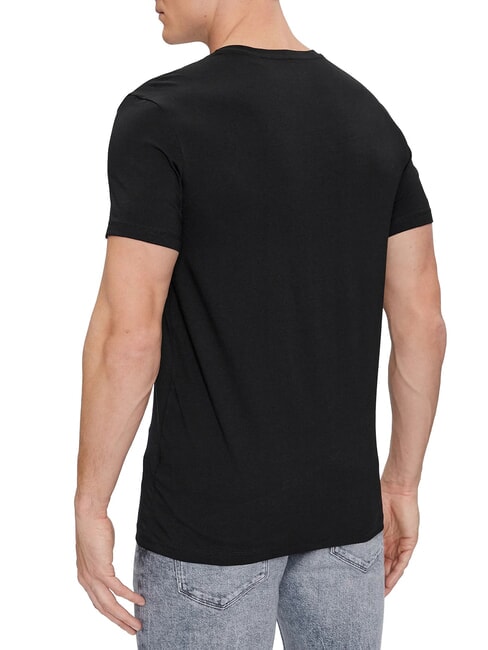 CALEB HERO Set mit 2 T-Shirts Tiefschwarz mit Frost g - Herren-T-Shirts
