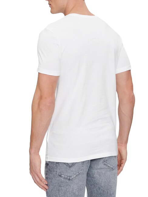 CALEB HERO Set mit 2 T-Shirts optisch wei&szlig; - Herren-T-Shirts