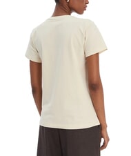 GUESS JEANS TRIANGLE Baumwoll-T-Shirt Kekse - T-Shirts und Tops f&uuml;r Damen - 2