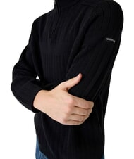 GUESS JEANS ZIP Baumwollpullover jetbla - Herrenpullover - 3