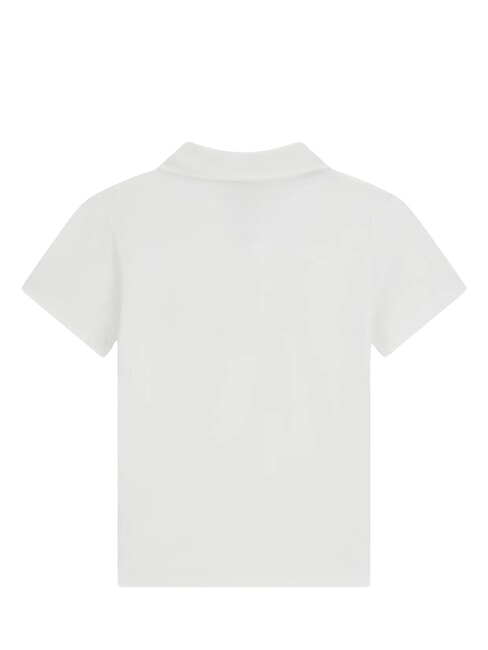 KID Poloshirt aus Baumwolle purwei&szlig; - Kinder-T-Shirt