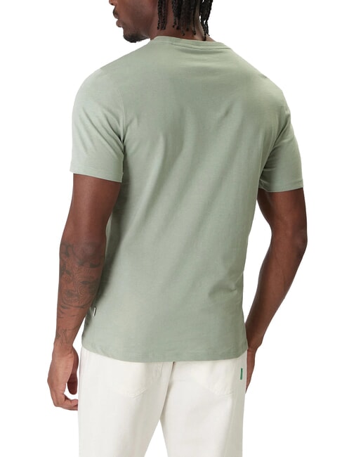 LOGO EMBRO Baumwoll-T-Shirt Gr&uuml;ner Salbei - Herren-T-Shirts