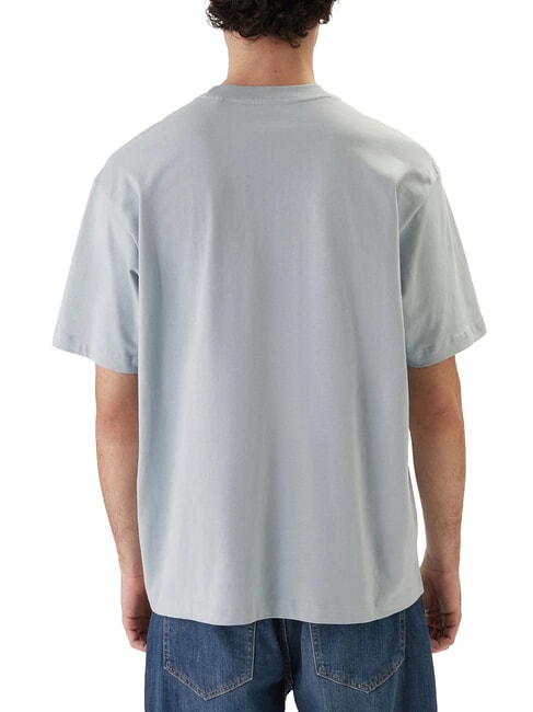 MINI TRIANGLE Baumwoll-T-Shirt blaue Aura - Herren-T-Shirts