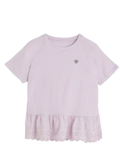 KID M&auml;dchen-T-Shirt leichter Nebel Flieder - Kinder-T-Shirt