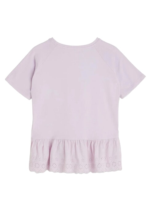 KID M&auml;dchen-T-Shirt leichter Nebel Flieder - Kinder-T-Shirt