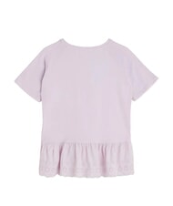 GUESS KID M&auml;dchen-T-Shirt leichter Nebel Flieder - Kinder-T-Shirt - 3