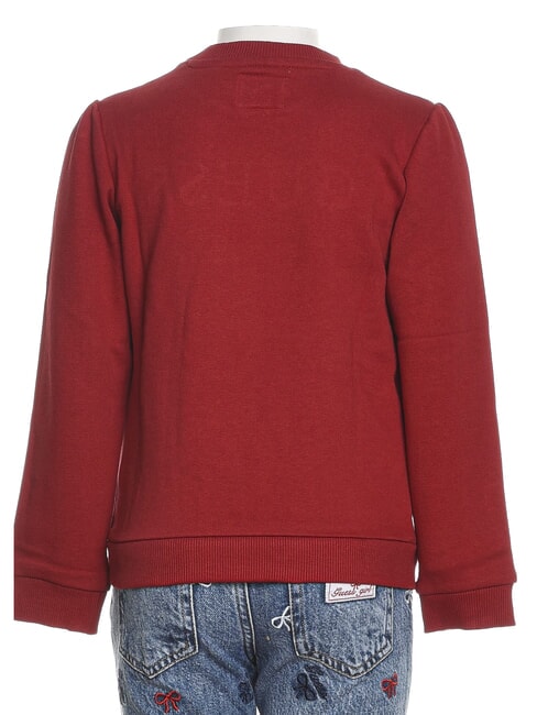 KID Baumwoll-Sweatshirt Chili rot - Sweatshirts Kinder