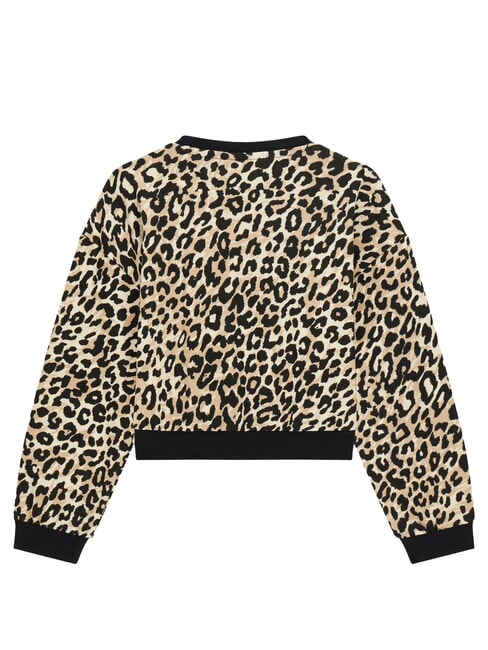 KID M&auml;dchen-Baumwoll-Sweatshirt Wildleopard - Sweatshirts Kinder