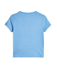 GUESS KID M&auml;dchen-Baumwoll-T-Shirt Seidenkrawatte blau - Kinder-T-Shirt - 2