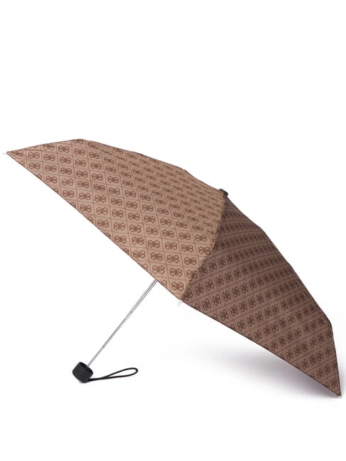 REGULAR Mittelgro&szlig;er automatischer Regenschirm Kaffeelogo - Regenschirme