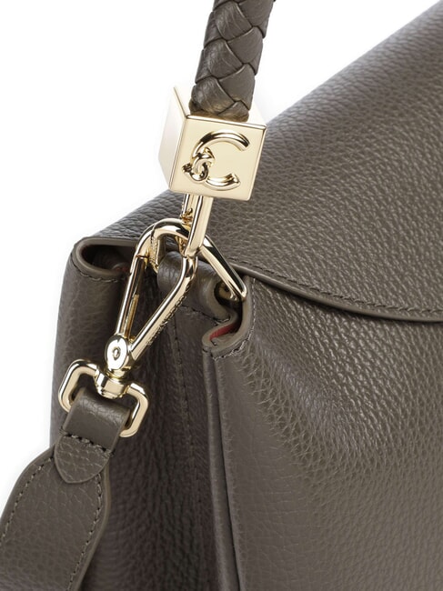 TIGGY Schultertasche mit Schultergurt Dreck - Damentaschen
