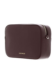 COCCINELLE TEBE Schultertasche aus strukturiertem Leder Beere - Damentaschen - 2