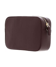 COCCINELLE TEBE Schultertasche aus strukturiertem Leder Beere - Damentaschen - 4
