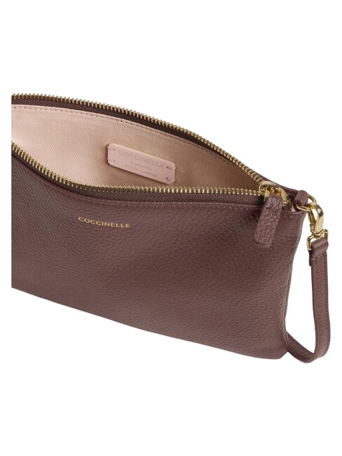 BEST CROSSBODY Minitasche aus Leder Beere - Damentaschen