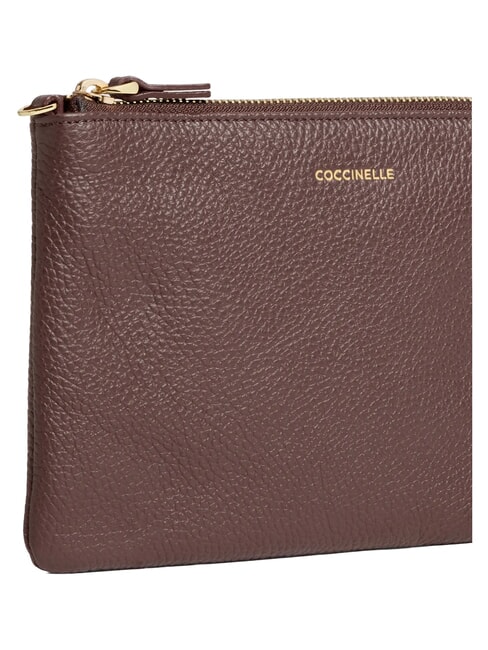 BEST CROSSBODY Minitasche aus Leder Beere - Damentaschen