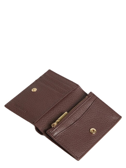 METALLIC SOFT Kompakte Ledergeldb&ouml;rse Beere - Brieftaschen Damen