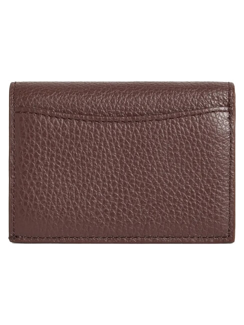 METALLIC SOFT Kompakte Ledergeldb&ouml;rse Beere - Brieftaschen Damen