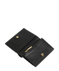 COCCINELLE METALLIC SOFT Kompakte Ledergeldb&ouml;rse Schwarz - Brieftaschen Damen - 2