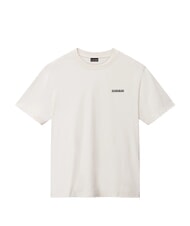 NAPAPIJRI S-SMALL BOX SS Baumwoll-T-Shirt Hellbeige - Herren-T-Shirts - 3