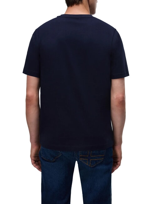 S-BOX LOGO SS 1 Baumwoll-T-Shirt blu marine - Herren-T-Shirts