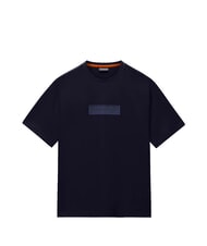 NAPAPIJRI S-BOX LOGO SS 1 Baumwoll-T-Shirt blu marine - Herren-T-Shirts - 3