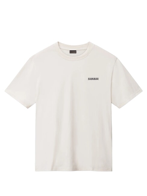 S-SMALL BOX SS Baumwoll-T-Shirt Hellbeige - Herren-T-Shirts