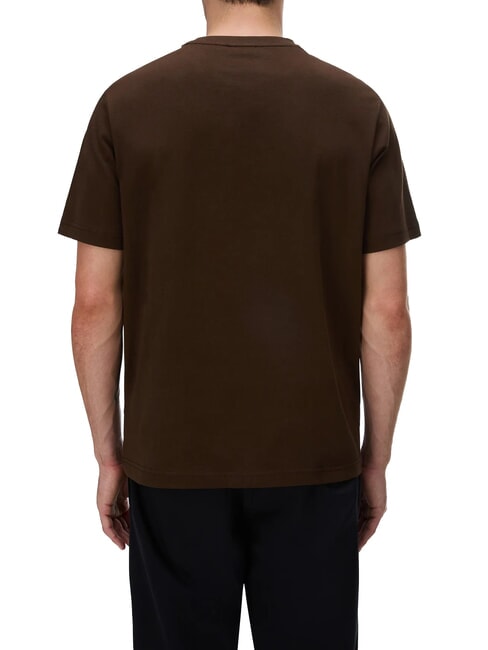 S-BOX LOGO SS 1 Baumwoll-T-Shirt dunkelbraun - Herren-T-Shirts