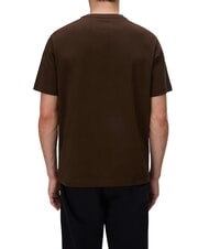 NAPAPIJRI S-BOX LOGO SS 1 Baumwoll-T-Shirt dunkelbraun - Herren-T-Shirts - 2