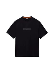 NAPAPIJRI S-BOX LOGO SS 1 Baumwoll-T-Shirt schwarze Sch&ouml;nheit - Herren-T-Shirts - 3